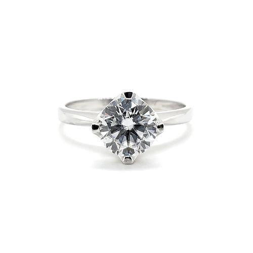 Daimond 18K ring setting 1ct